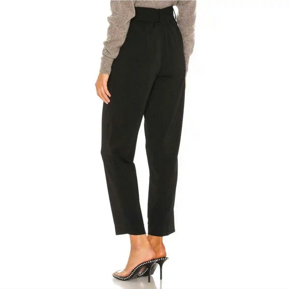 Brochu Walker The Andrei Belted Pant in Black Size Small NWOT - Picture 2 of 11
